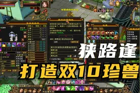 天龙八部端游：打造双10体力宝宝狭路逢，悟10也太难提了。