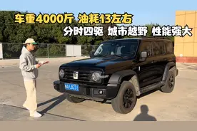 坦克300绝对算台好车，底盘用料太猛了，低配的配置都那么高视频封面