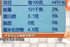 网上有说法称：牛奶与蜂蜜不能同服，这是真的吗？视频封面