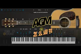 Ample Guitar使用教程：声音调节栏
