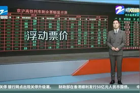 京沪高铁首批浮动票价出炉：全程列车二等座最低498元视频封面