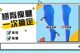翘臀瘦腿的王牌动作，反方向练更有效，每天五分钟一个月看到效果视频封面