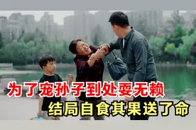 这个小孩无法无天，全因奶奶无底线的宠爱，最后的结局是自食其果视频封面