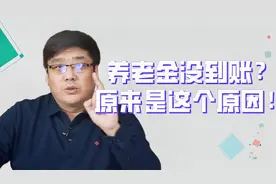 养老金没有到账？你知道为什么吗？视频封面