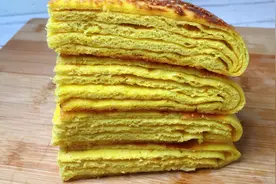 南瓜新做法，外酥里软，一层一层揭着吃，真美味，做法还简单