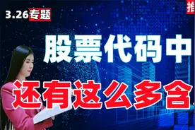 A股：股票代码中，原来还包括了这么多含义！看懂远离垃圾股！