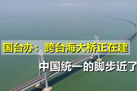 国台办回应令人振奋！跨台海大桥在建，台湾问题不留给下一代视频封面