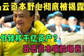马云资本野心彻底被揭露，海外转移千亿资产？丑恶资本嘴脸曝光！视频封面