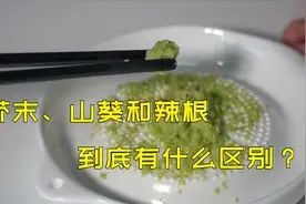 芥末、山葵和辣根，到底有什么区别？今天来感受一下视频封面