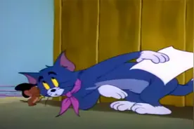 猫和老鼠：汤姆也不抓老鼠，老鼠和它说悄悄话，它认真听着视频封面