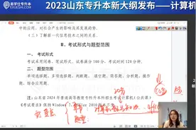 2023年山东专升本计算机考试大纲解读，有哪些变化和调整？视频封面