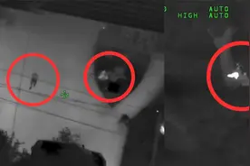 现场：美国2儿童手持AK47和猎枪与警察交火，中弹后倒地撕心痛哭视频封面