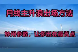 月线主升浪出场方法，妙用参数让你出在最高点，主力都怕你知道！视频封面