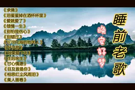睡前听一听老歌，安然入梦《相思红尘风雨泪》《求佛》《别错过》