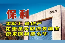 卖军工、造地产，买回流失国宝，原来保利这么牛！视频封面