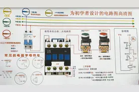 这样的自锁电路是不是更容易理解，SB、KM是什么一看标注就懂