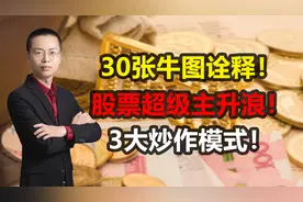 30张牛图诠释！股票超级主升浪！3大核心炒作模式！视频封面