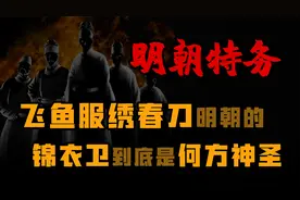 东厂提督太监是不是各自身怀绝技？明朝的锦衣卫到底是何方神圣？视频封面