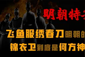 东厂提督太监是不是各自身怀绝技？明朝的锦衣卫到底是何方神圣？视频封面