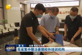 辽宁省集中整治暑期校外培训机构视频封面