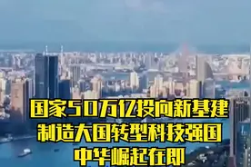 国家50万亿投向新基建制造大国转型科技强国中华崛起在即视频封面