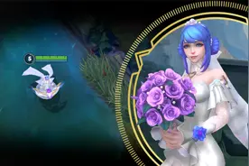联盟手游：水晶玫瑰琴女皮肤试玩，比电玩还顶？视频封面