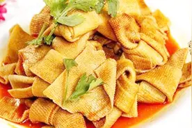 河南正宗卤豆腐皮，千张摆摊技术，一天买60斤的，秘制酱料教程