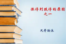 个股昨天涨停，今天跌停的原因分析，第一讲，了解市场，理解市场