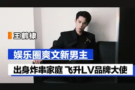 王鹤棣：晋江男主照进现实，送父母400万豪宅，正义的校霸混混