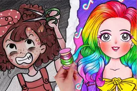 趣味定格动画：丑女孩与漂亮女孩，那还是选择做个漂亮女孩吧！