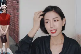 穿搭教程：酒红色羊绒衫，搭配贝雷帽，让你重返90年代视频封面