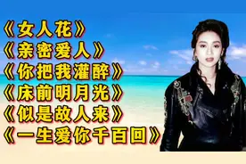 梅艳芳经典《女人花》《亲密爱人》《你把我灌醉》《床前明月光》视频封面