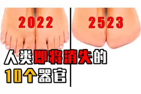 人类将消失的10个器官都有哪些？脚趾、智齿、体毛，你都有吗？视频封面