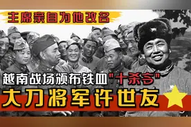大刀将军许世友：主席亲自为他改名，对越作战颁布铁血“十杀令”