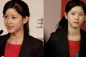 章泽天大学时期素颜旧照曝光，一身黑色小西装，梳马尾端庄又文静视频封面