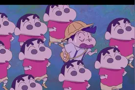 蜡笔小新：风间回家进入了恐怖的空间扭曲，不断碰到假小新视频封面
