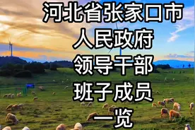 河北省张家口市人民政府领导干部班子成员一览视频封面