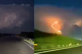 实拍：沈阳上空出现巨大积雨云 内部电闪雷鸣场面惊人视频封面