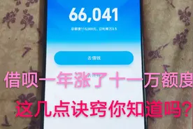老沈：借呗一年涨了十一万额度，知道这几点原因！你也可以
