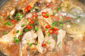 鲤鱼超好吃的做法，不用油煎和油炸，鲜嫩入味，好吃不腻，特别香