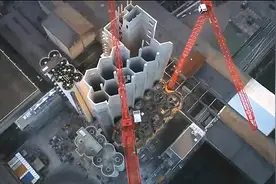 两分钟看完一栋高楼大厦的建造全过程，这才叫拔地而起！