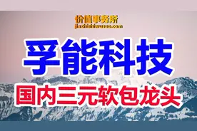研发费率惊人，三元软包龙头孚能科技，会是下一个宁德时代吗？视频封面