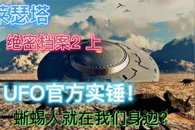 莱瑟塔绝密档案2上：UFO官方实锤！蜥蜴人就在我们身边？视频封面