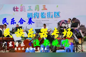 民乐合奏广东音乐《渔歌晚唱》黄桂琪李治杰视频封面