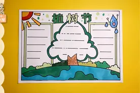 2022植树节手抄报简单模板边框，含配音文字内容，值得收藏！视频封面