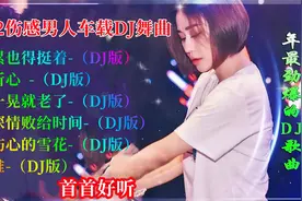 2022伤感男人车载DJ舞曲，《累也得挺着》《深情败给时间》视频封面