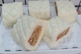 广式糕点糯米卷，在家就能轻松制作，咸香软糯，一次吃2块不过瘾视频封面
