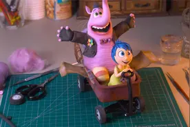 用粘土制作立体模型Joy和Bingbong#来自油管clay attraction视频封面