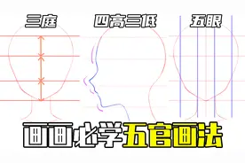 三庭五眼是什么？新手必学五官画法