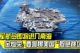 美航母又行动了，航行方向直指南海，金灿荣：警惕美“狗急跳墙”视频封面